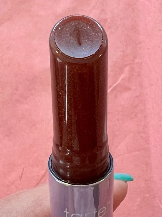 tarte Maracuja Juicy Lip Vinyl - shimmering cinnamon spice. .095 oz - Picture 1 of 11